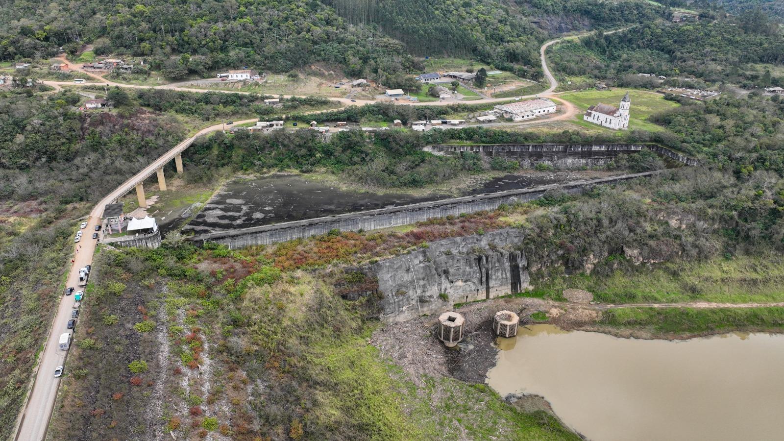 Governo de SC autoriza reforma de quase R$ 10 milhões na Barragem Norte de José Boiteux