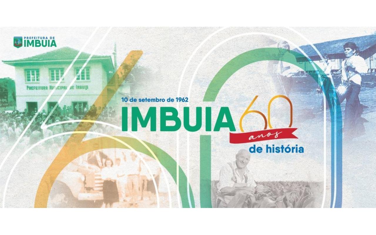 Grande programação festiva marca os 60 anos do município de Imbuia