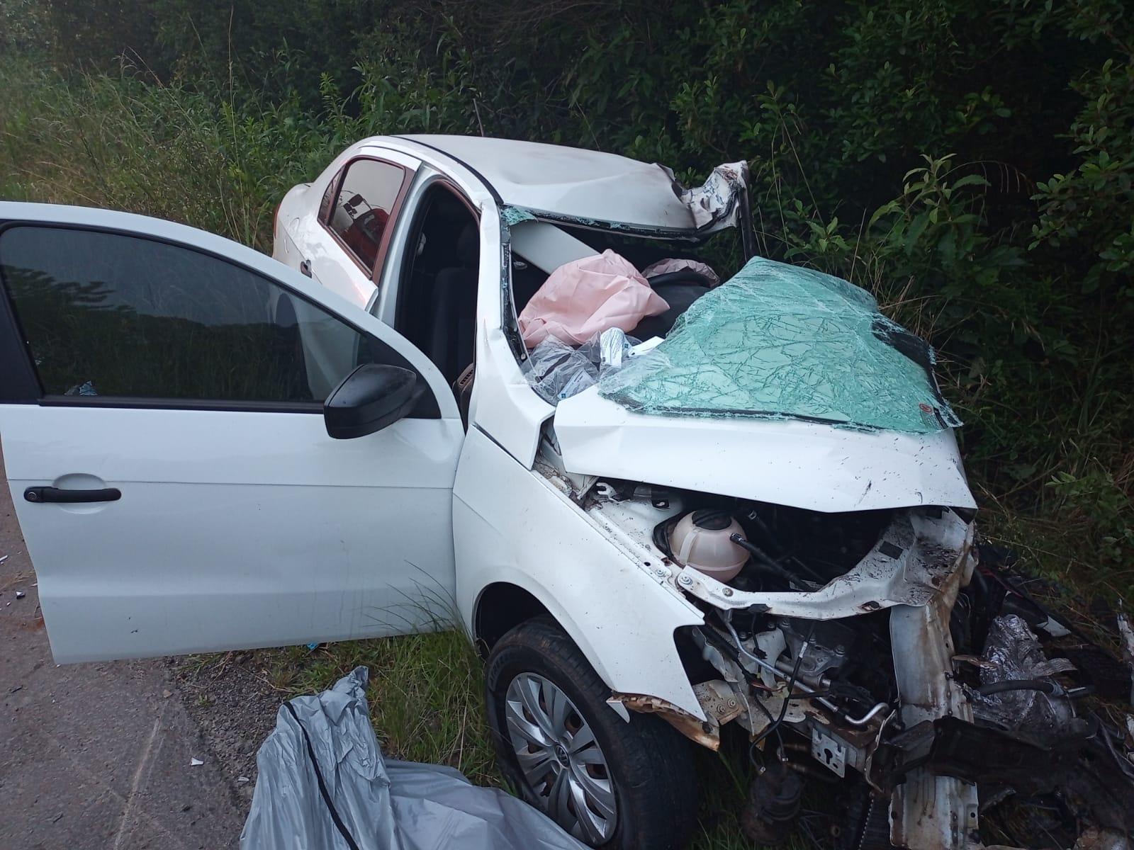 Grave acidente na BR-282 em Bom Retiro deixa duas vítimas fatais
