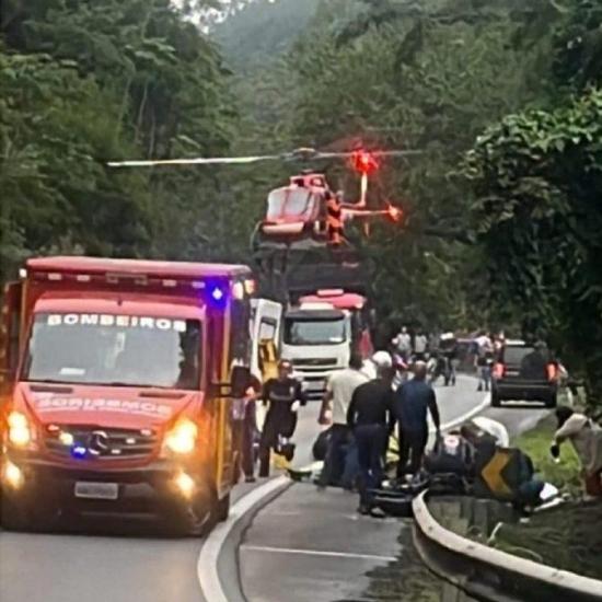 Grave acidente na BR-470 deixa pessoas feridas em Ibirama