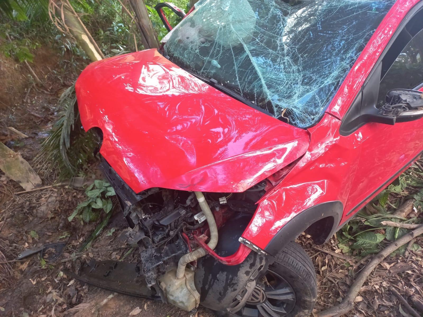 Grave colisão frontal deixa sete feridos na SC-350 em Aurora