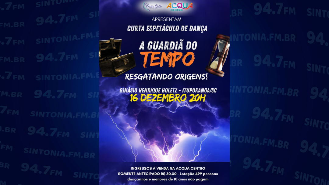 Grupo Passo Bello e Acqua Centro apresentam espetáculo “A Guardiã do Tempo- Resgatando Origens”