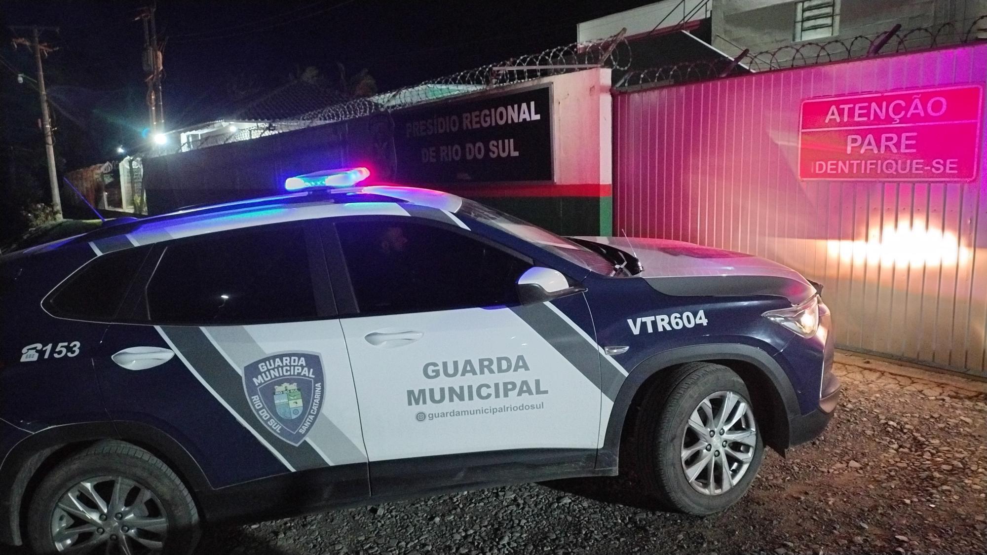 Guarda Municipal prende foragido durante patrulhamento em Rio do Sul