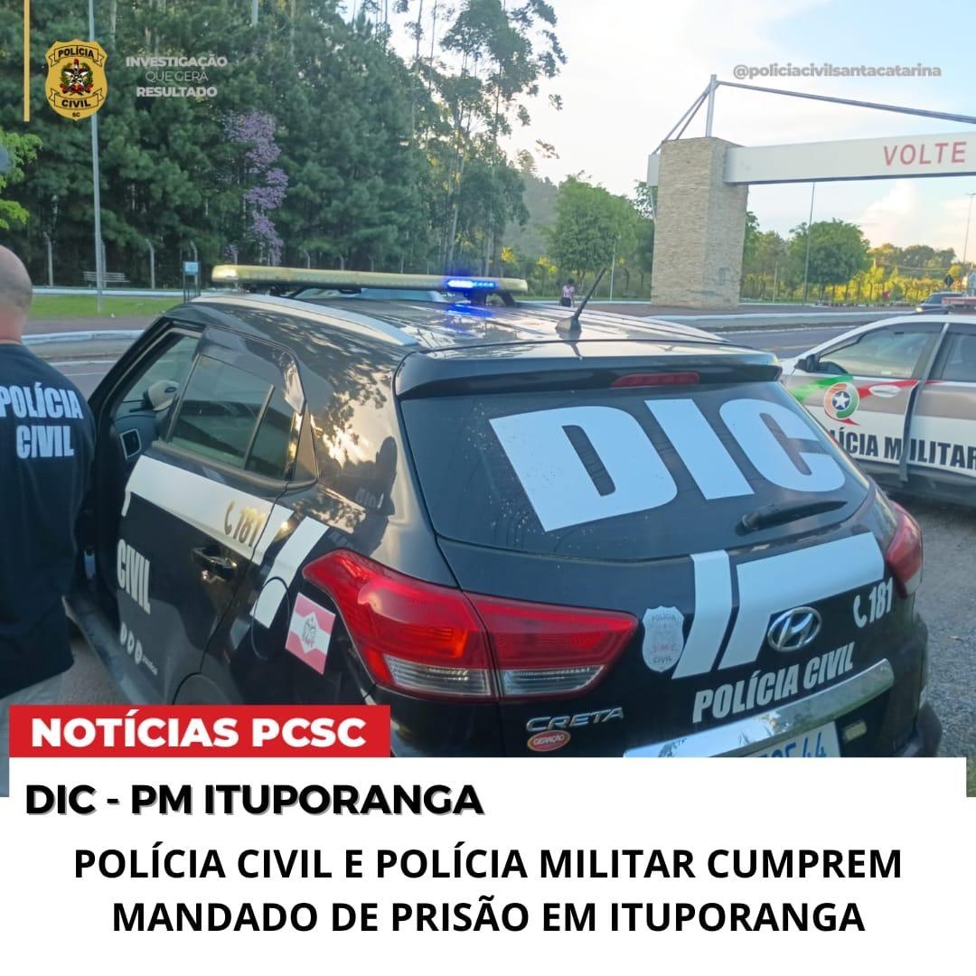 Homem com mandado por tráfico é preso em Ituporanga 