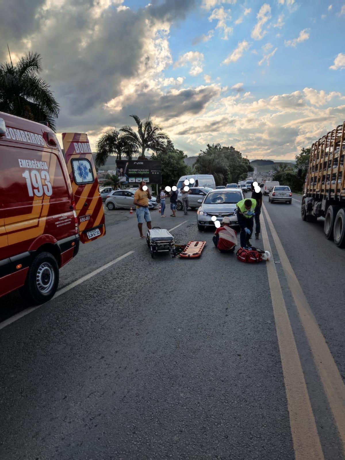 Homem é atropelado na BR-470