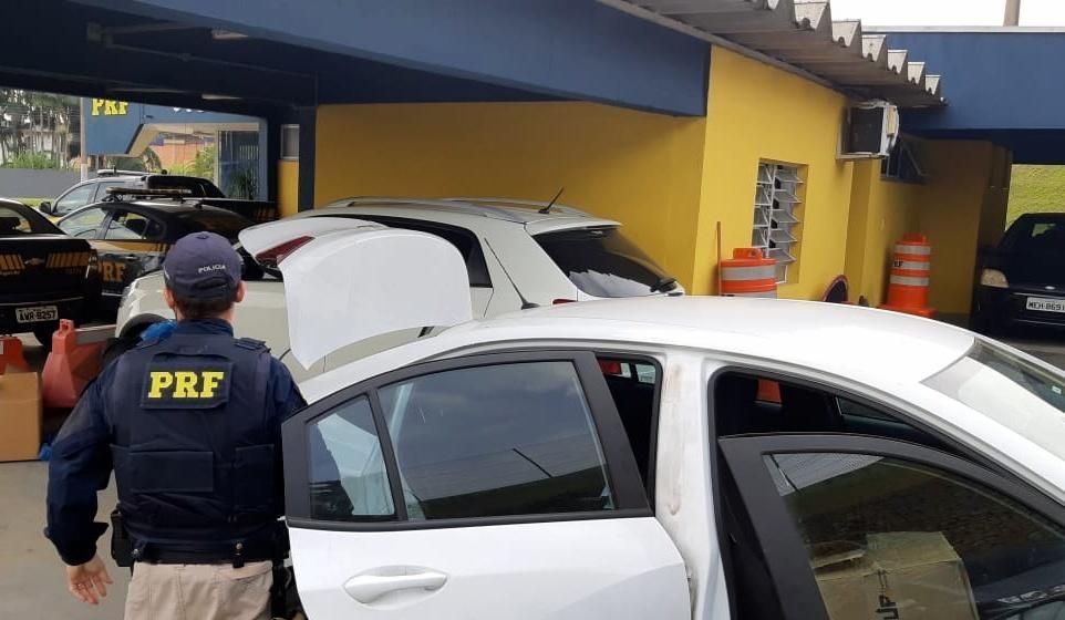 Homem é flagrado pela segunda vez em uma semana com mercadorias de origem paraguaia na BR 470