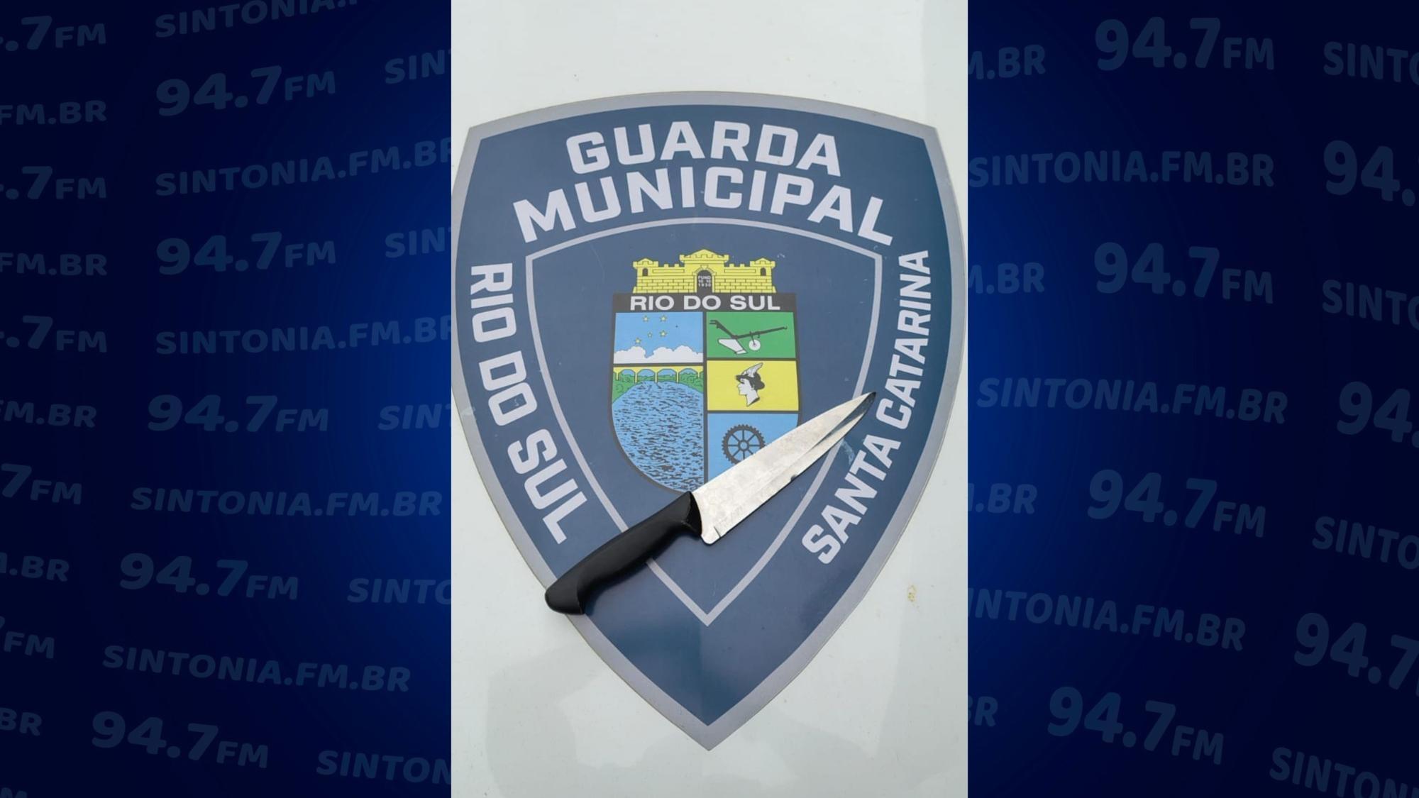 Homem é preso após ocorrência de violência doméstica em Rio do Sul