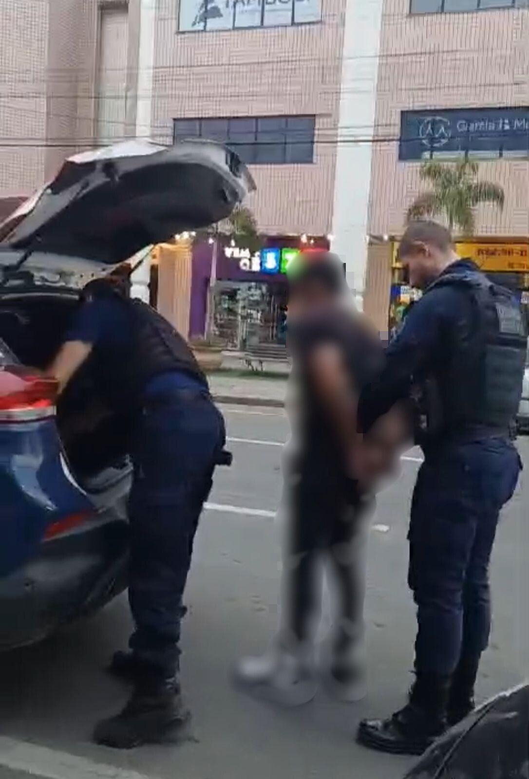 Homem é preso por tentativa de roubo e lesão corporal