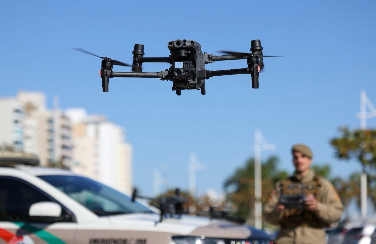  Homem foragido é preso com apoio de drones de reconhecimento facial