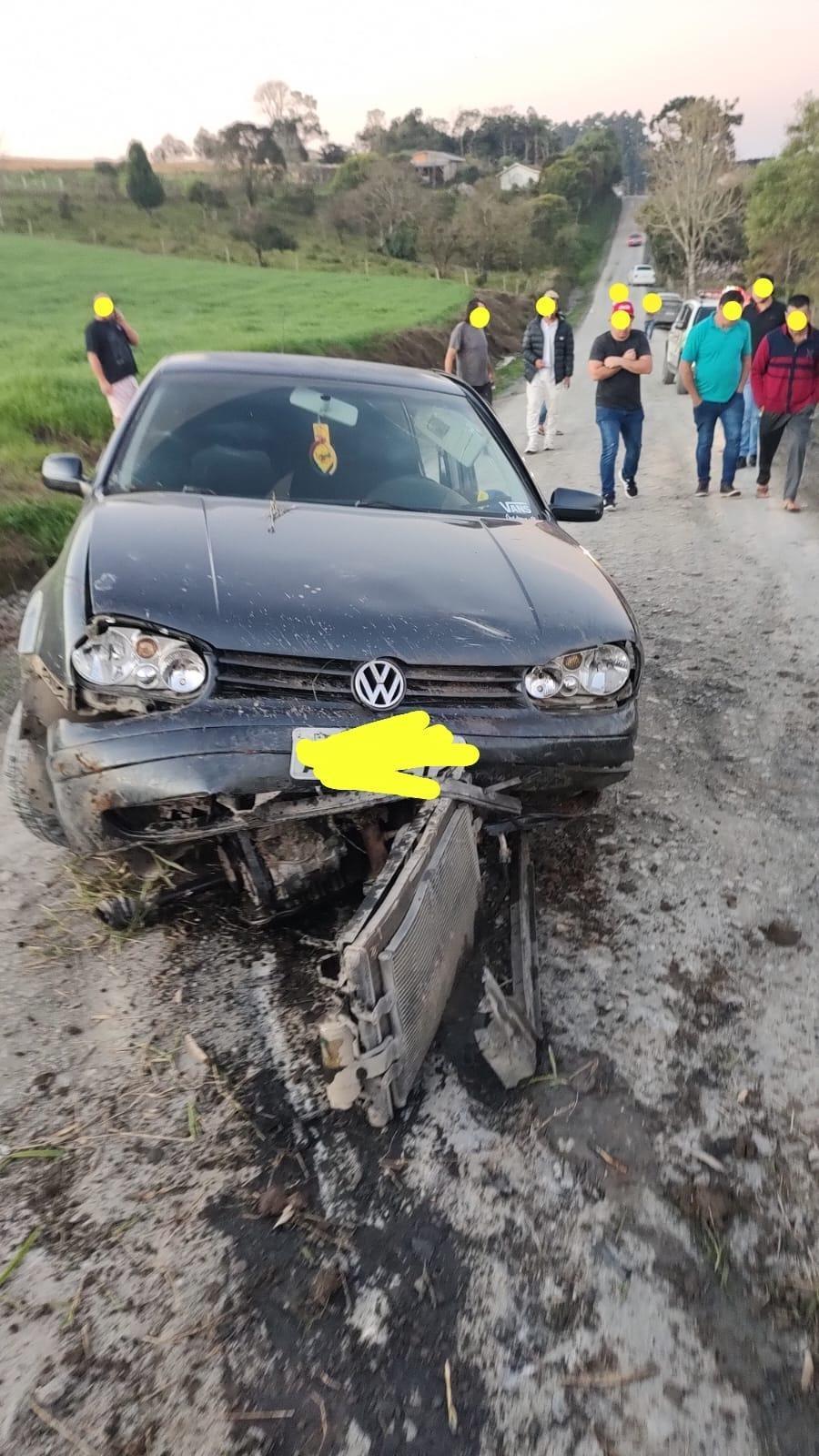 Homem morre após ser arremessado para fora do veículo em Chapadão do Lageado