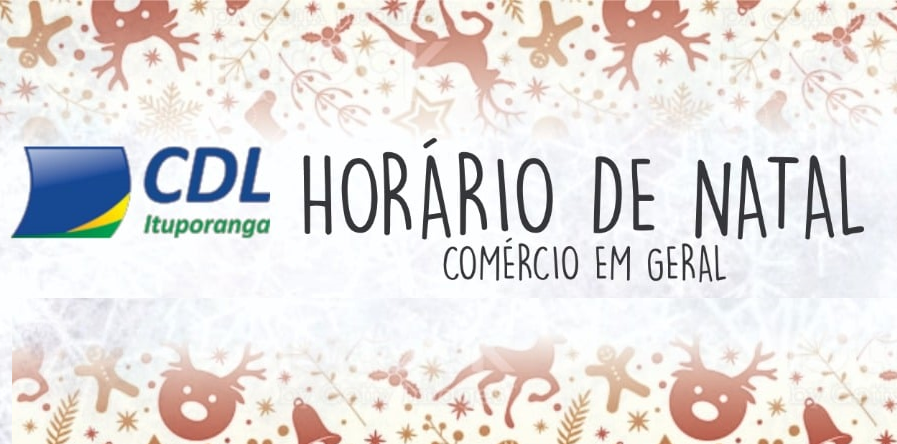 Horário especial de Natal inicia nesta semana em Ituporanga