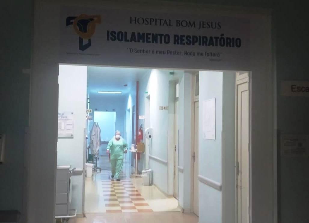Hospital Bom Jesus segue com toda a capacidade de internação Covid ocupada
