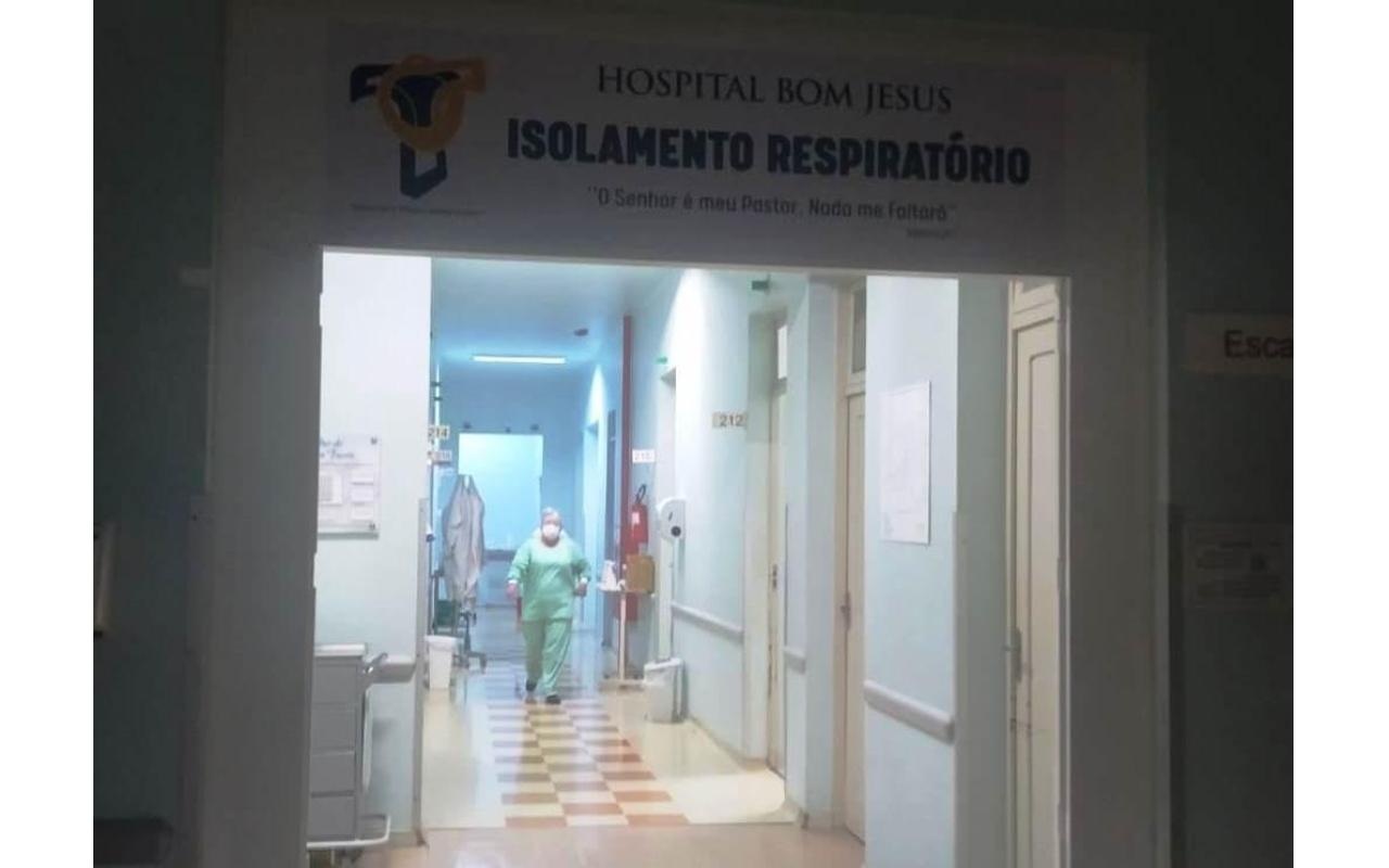Hospital Bom Jesus suspende novamente visitas a pacientes internados na UTI