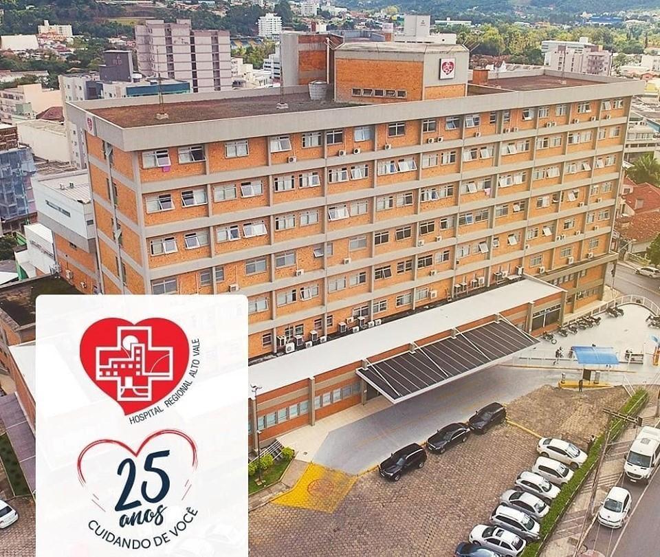 Hospital Regional Alto Vale completa 25 anos