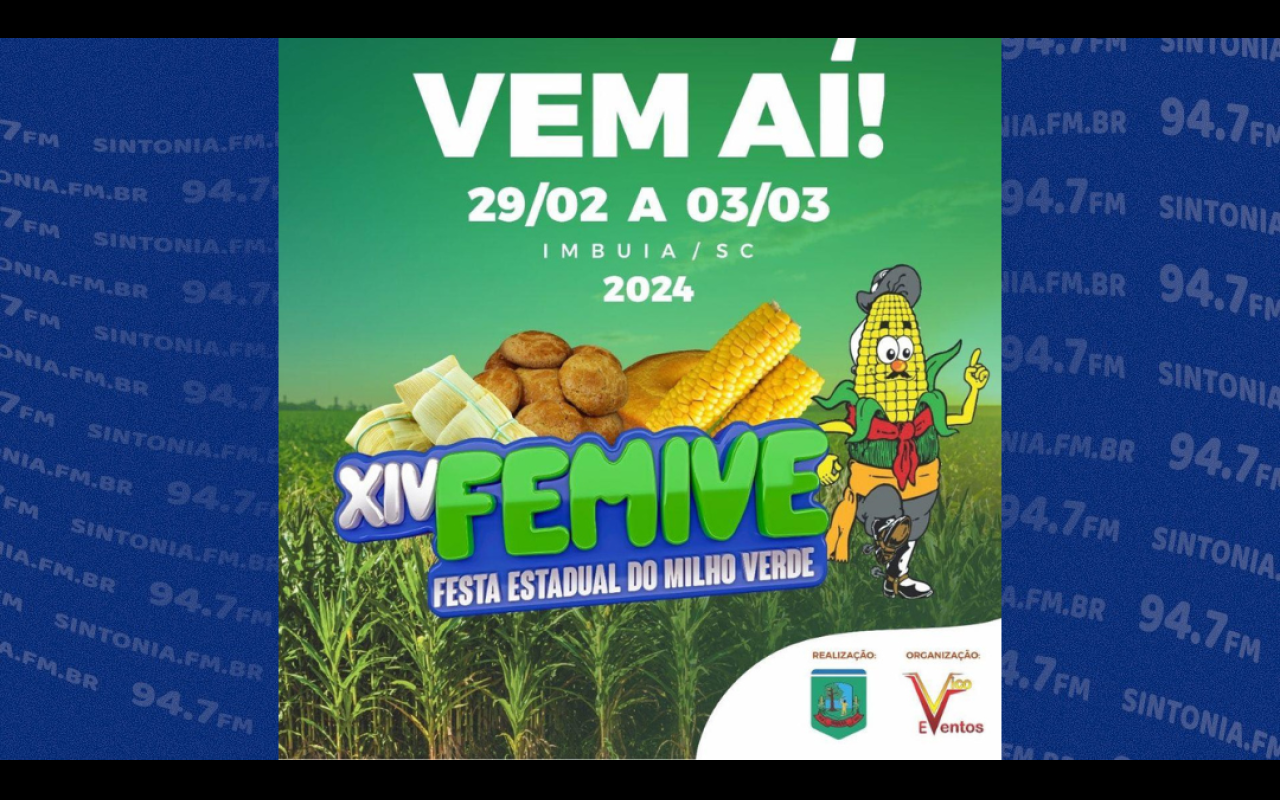Imbuia está na expectativa para realizar a XIV Femive