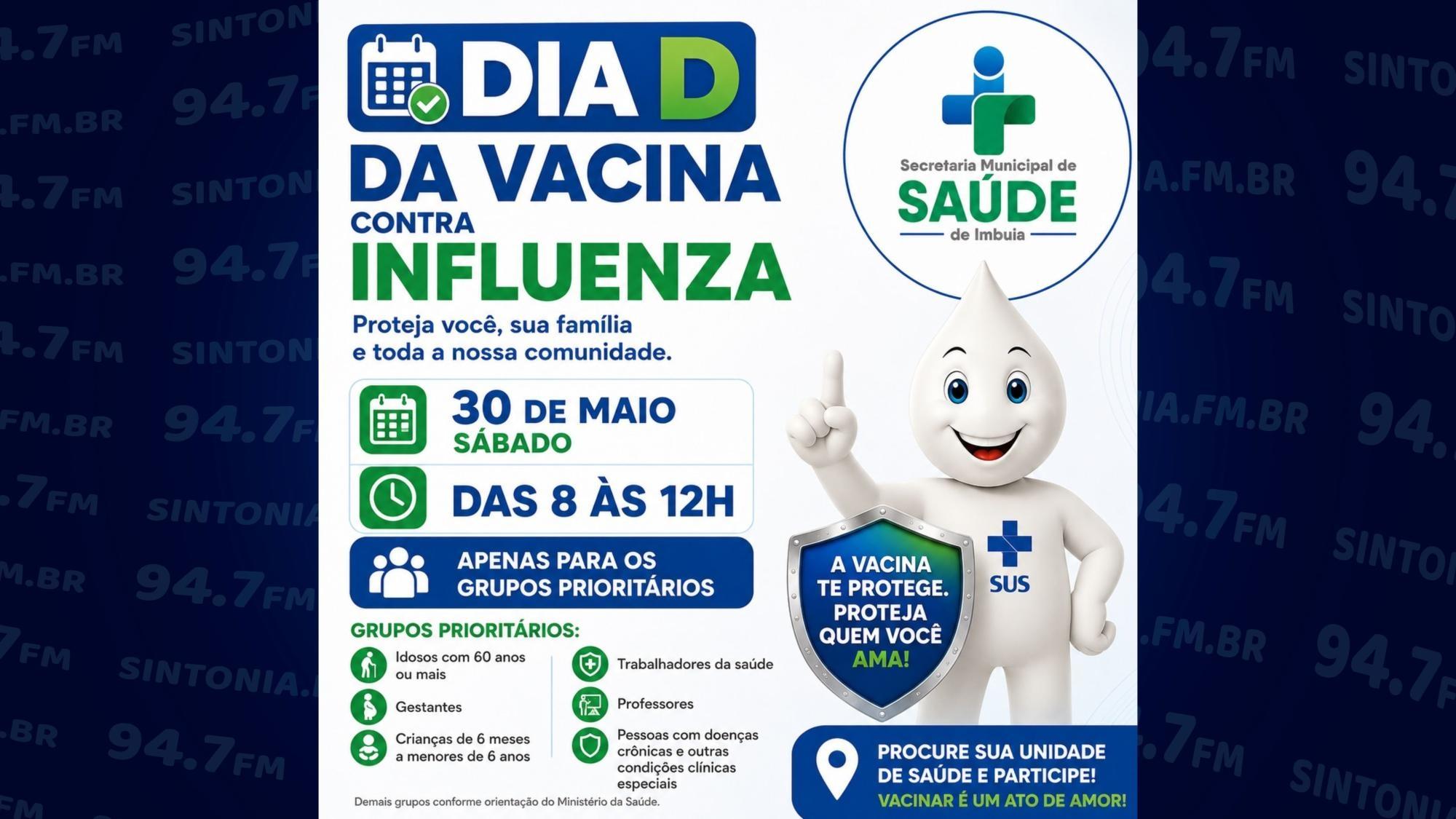 Imbuia realiza Conferência de Saúde e reforça vacinação contra a gripe