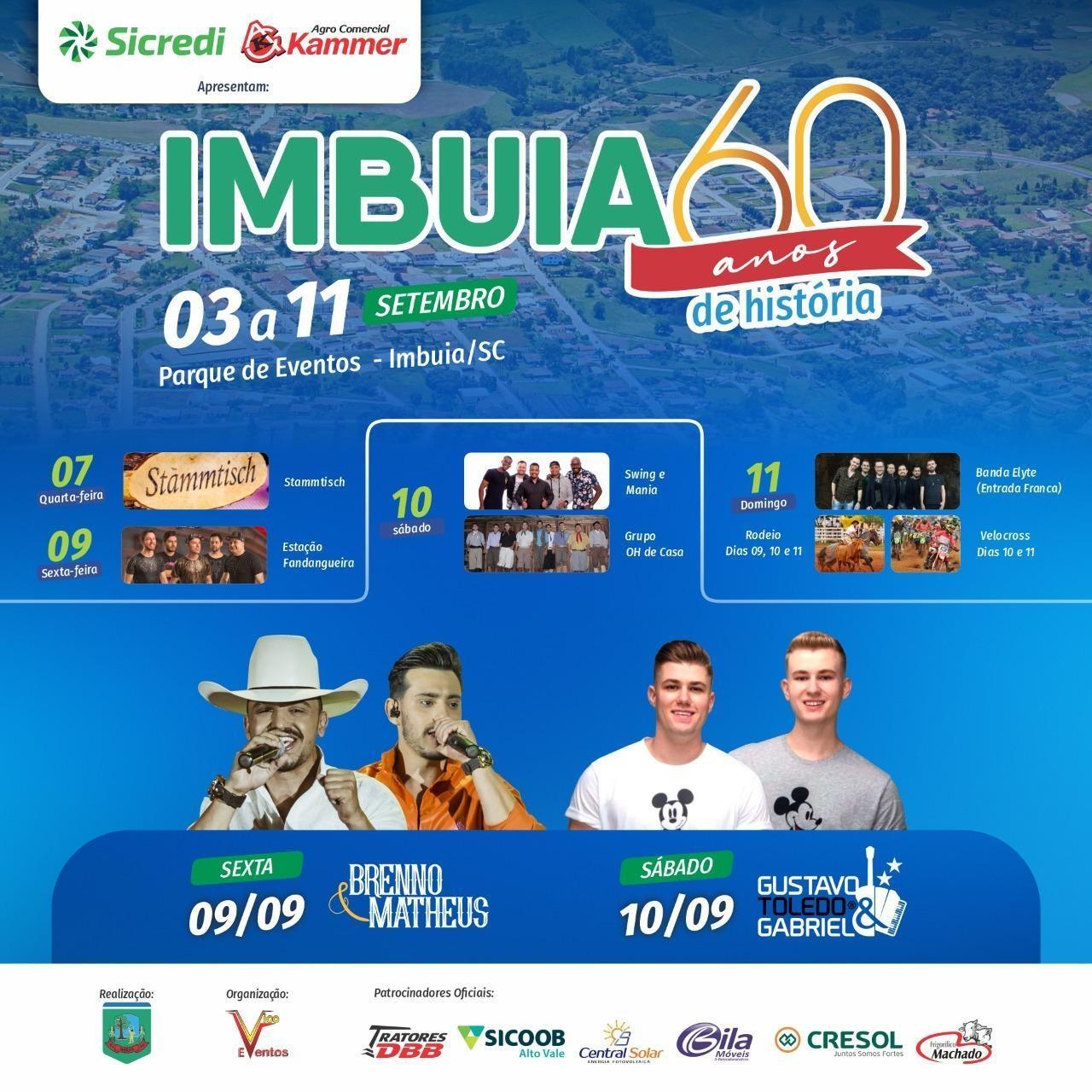 Imbuia realiza durante festa de 60 anos, a primeira Caminhada da Migração