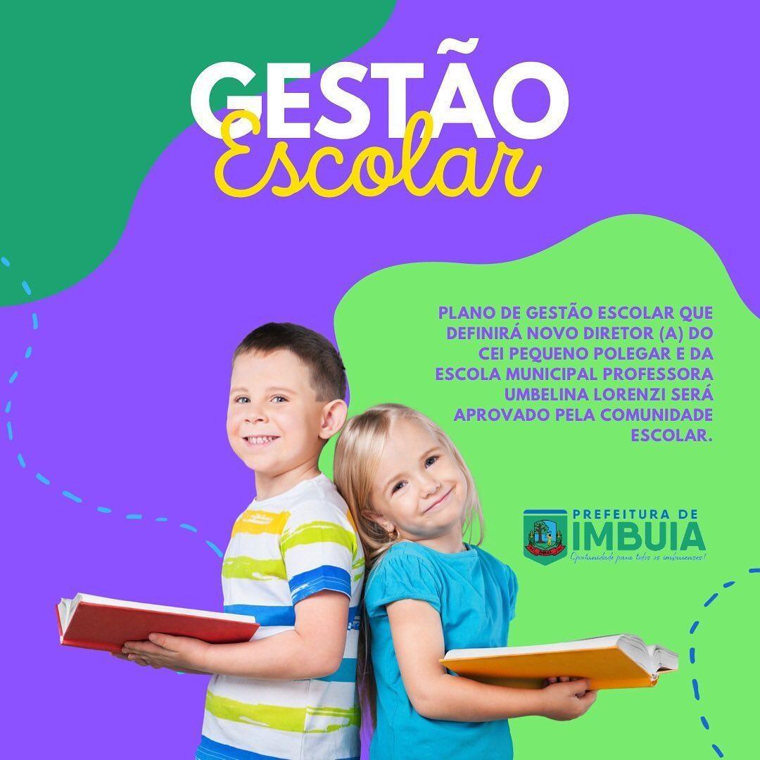 Imbuia: Sancionada lei que define gestão democrática em unidades escolares 