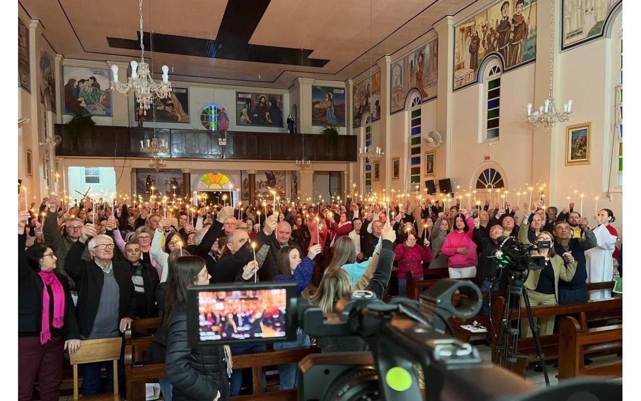 Imbuia sedia evento da caravana missionária de Jesus das Santas Chagas