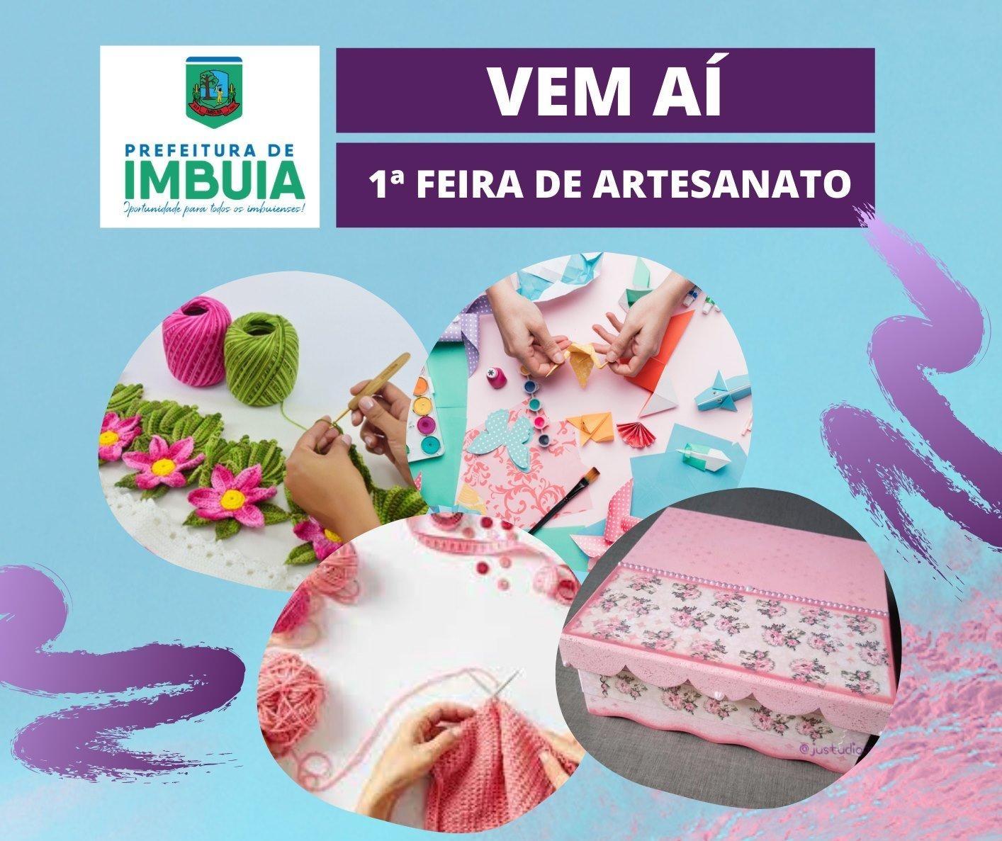 Imbuia vai promover 1ª Feira de Artesanato