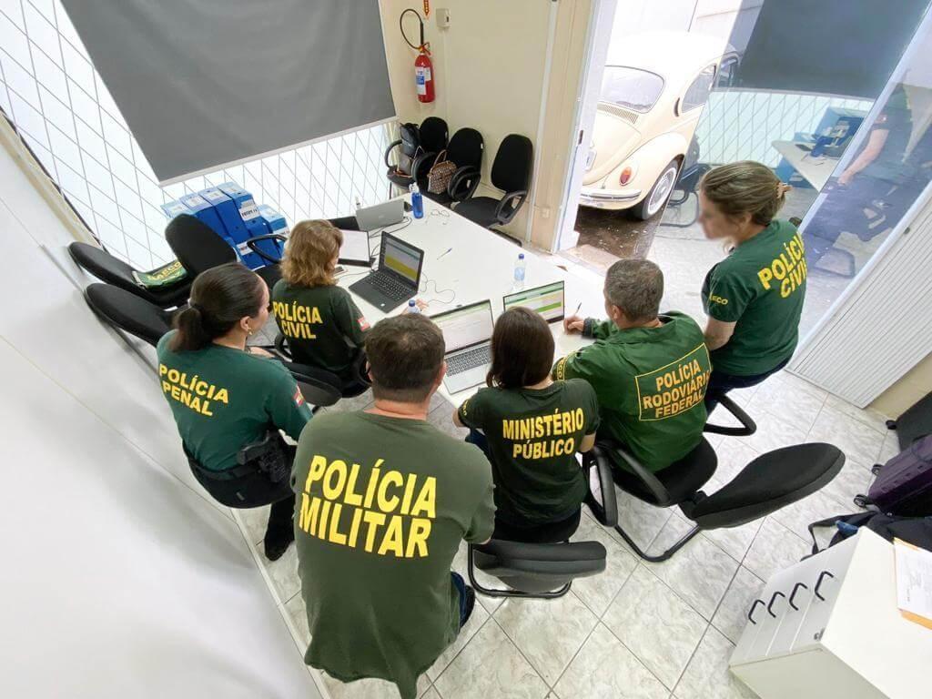 Investigação iniciada em Ituporanga termina com 33 prisões em Santa Catarina e no Paraná