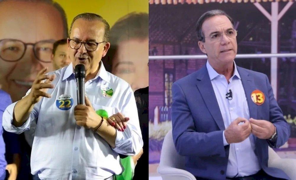 Ipec em Santa Catarina: Jorginho Mello tem 59% e Décio Lima 26%