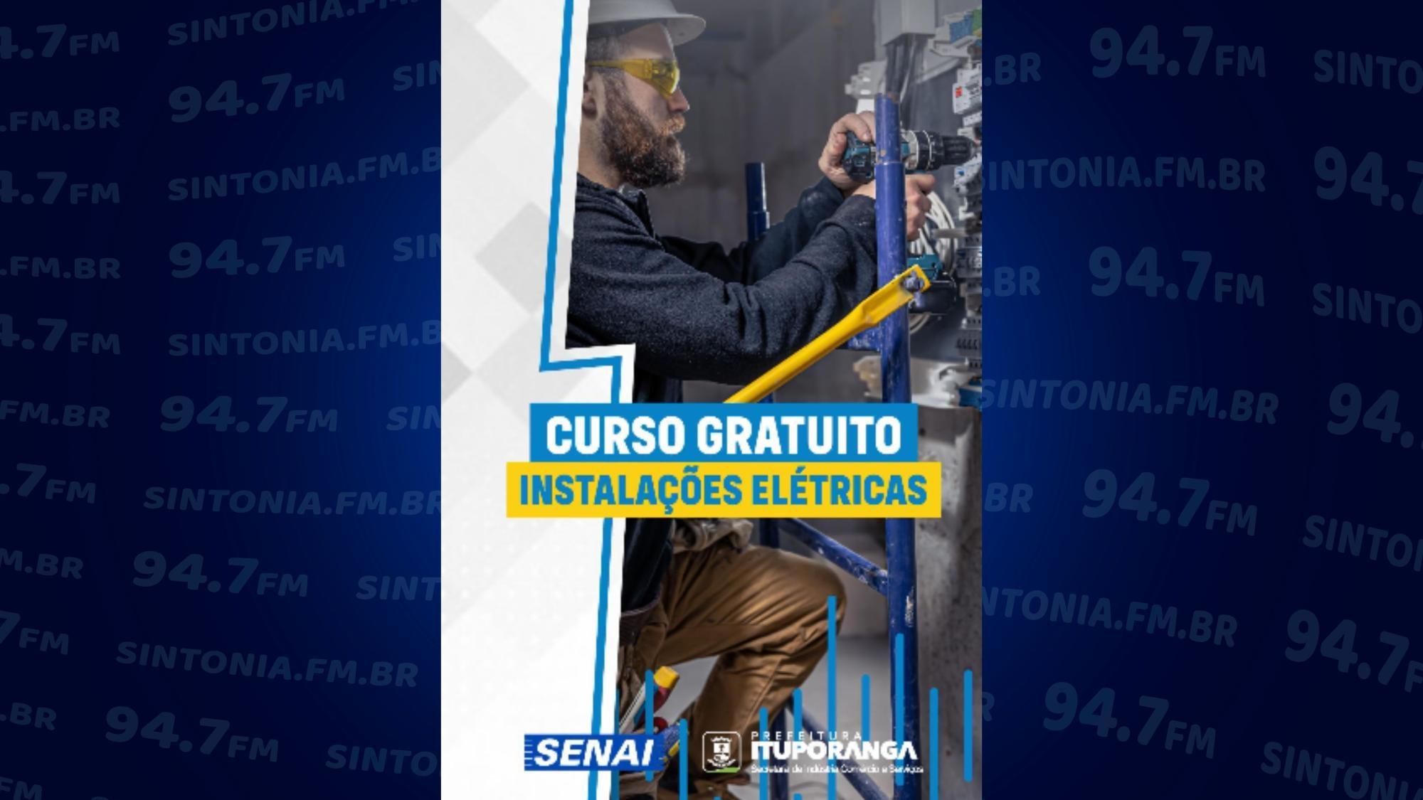 Ituporanga abre inscrições para curso gratuito de instalações elétricas