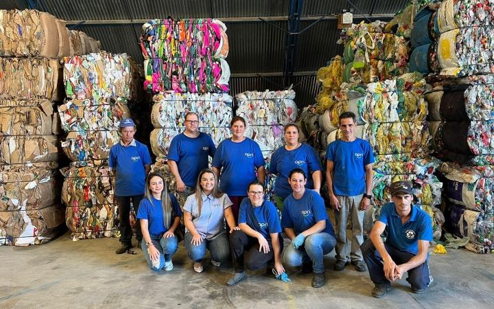 Ituporanga apresenta novidades na coleta e no beneficiamento de materiais recicláveis