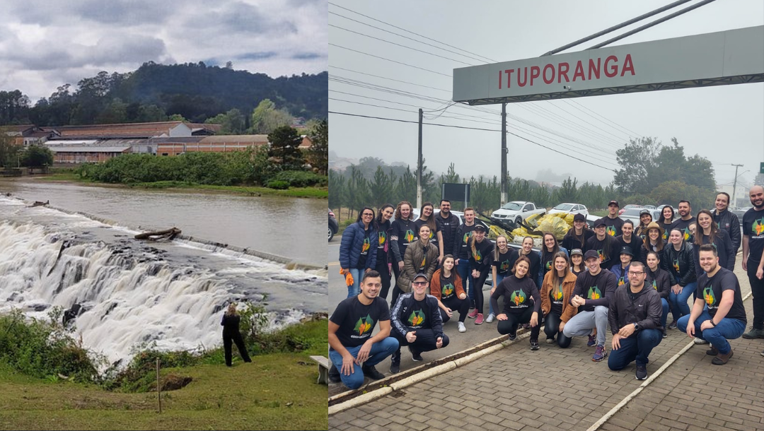 Ituporanga celebra o Dia de Cooperar com caminhada e ações no Salto