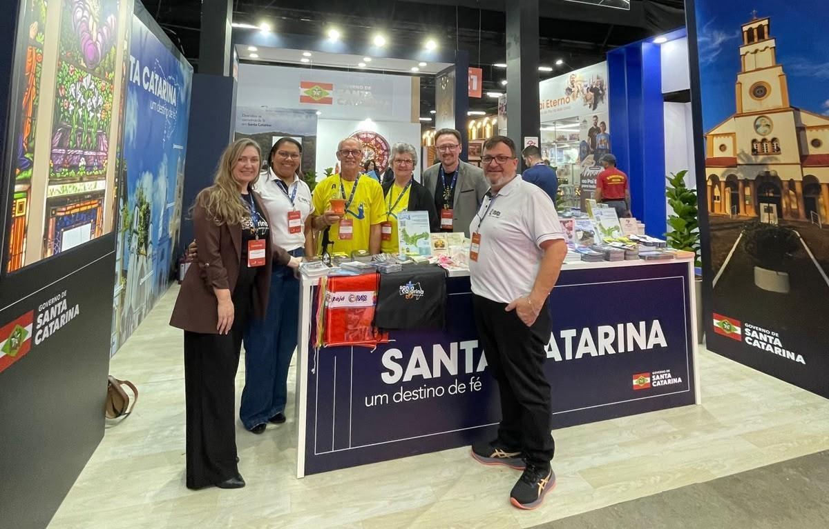 Ituporanga participa da ExpoCatólica 2026 e divulga turismo religioso em São Paulo