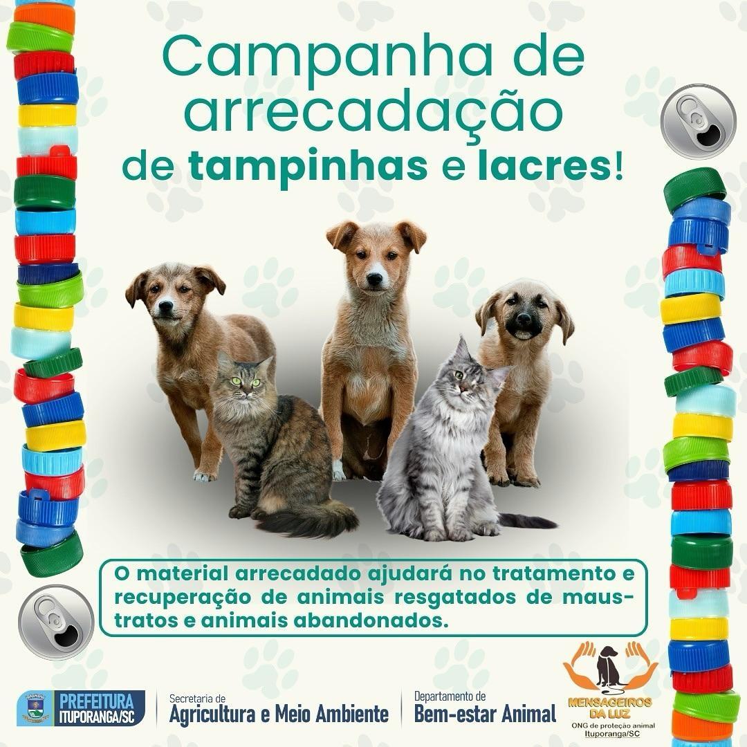 Ituporanga promove campanha de arrecadação de tampinhas e lacres