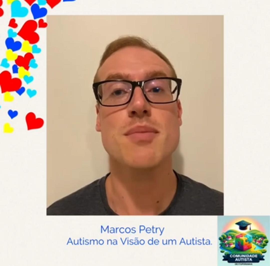 Ituporanga sedia na noite desta quinta-feira (23) a palestra “Autismo na Visão de um Autista” com Marcos Petry