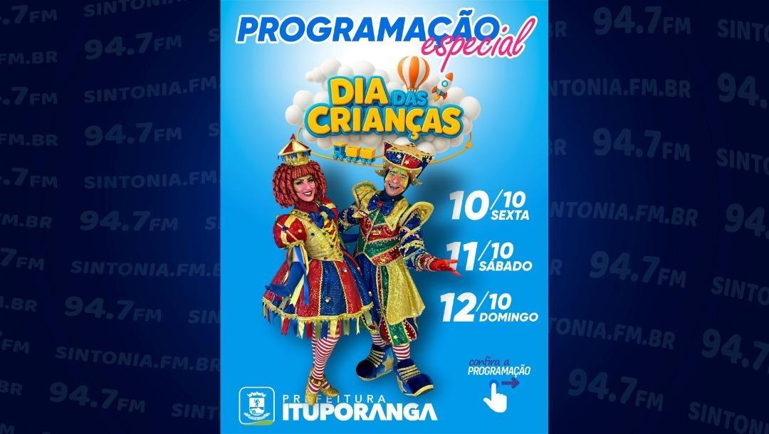 Ituporanga terá fim de semana especial com programação do Dia das Crianças