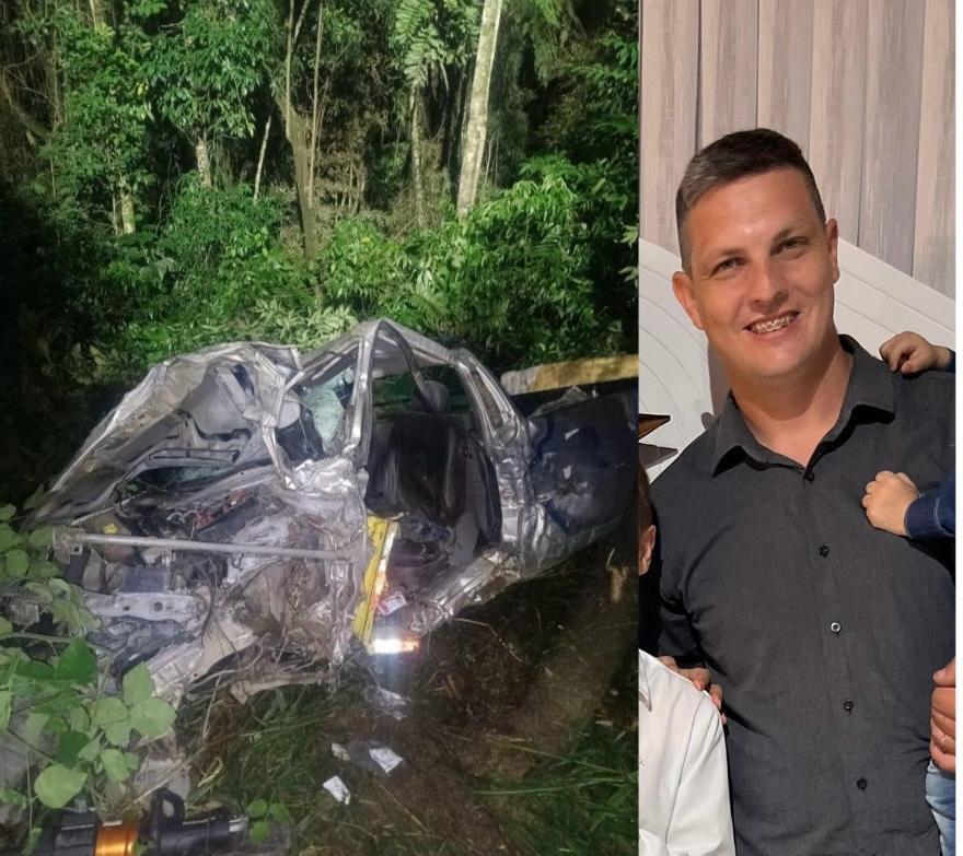 Ituporanguense morre em acidente na BR 470 em Pouso Redondo