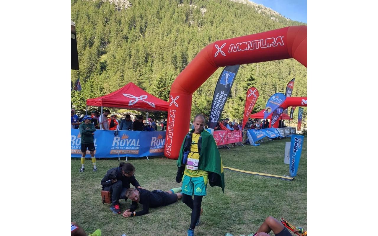Ituporanguense faz parte da equipe brasileira campeã da SkyRunning Itália