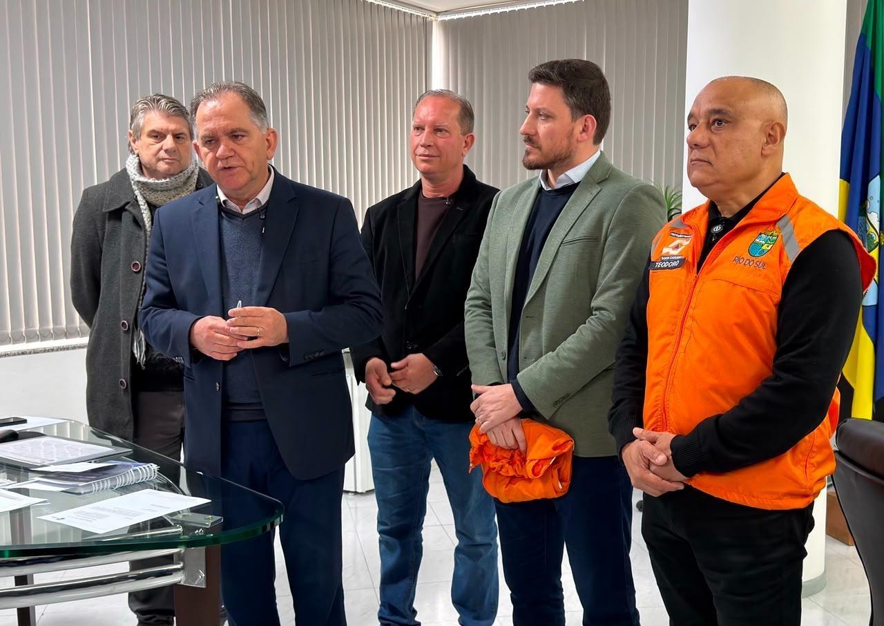 James Rides da Silva assume comando da Defesa Civil de Rio do Sul