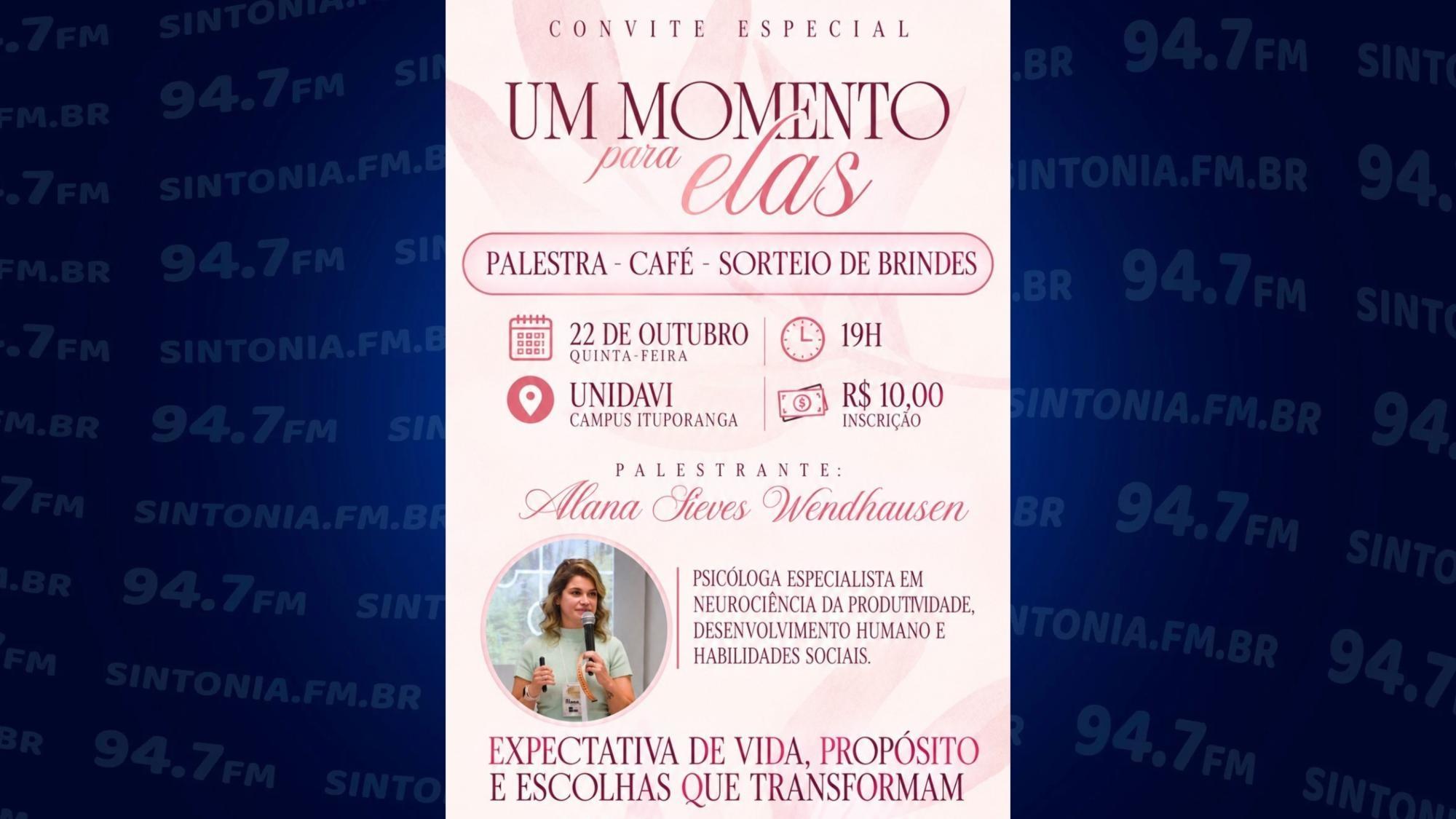JCI de Ituporanga promove encontro para mulheres nesta quinta-feira (22)