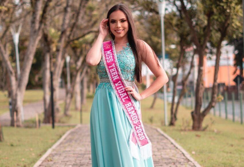 Jovem de Vidal Ramos disputa o Miss Teen Santa Catarina 2020