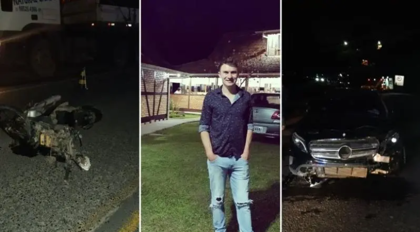 Jovem morre em acidente na BR-470 em Rio do Sul