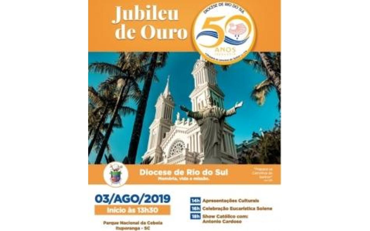 Jubileu de Ouro na Diocese de Rio do Sul é comemorado nesse sábado