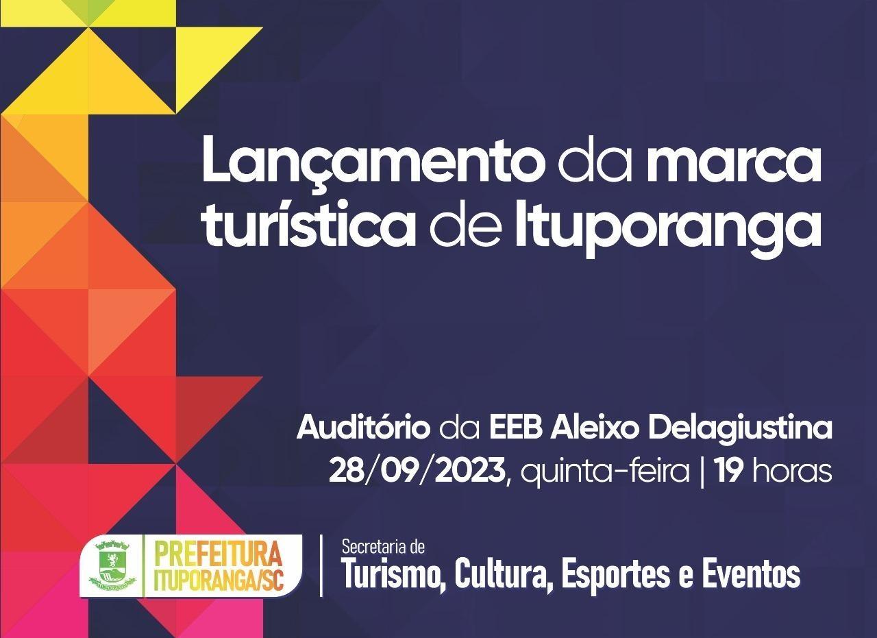 Lançamento da marca turística de Ituporanga será nesta quinta-feira (28)