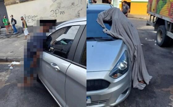 Legista explica o que pode ter deixado homem morto em pé ao lado de carro