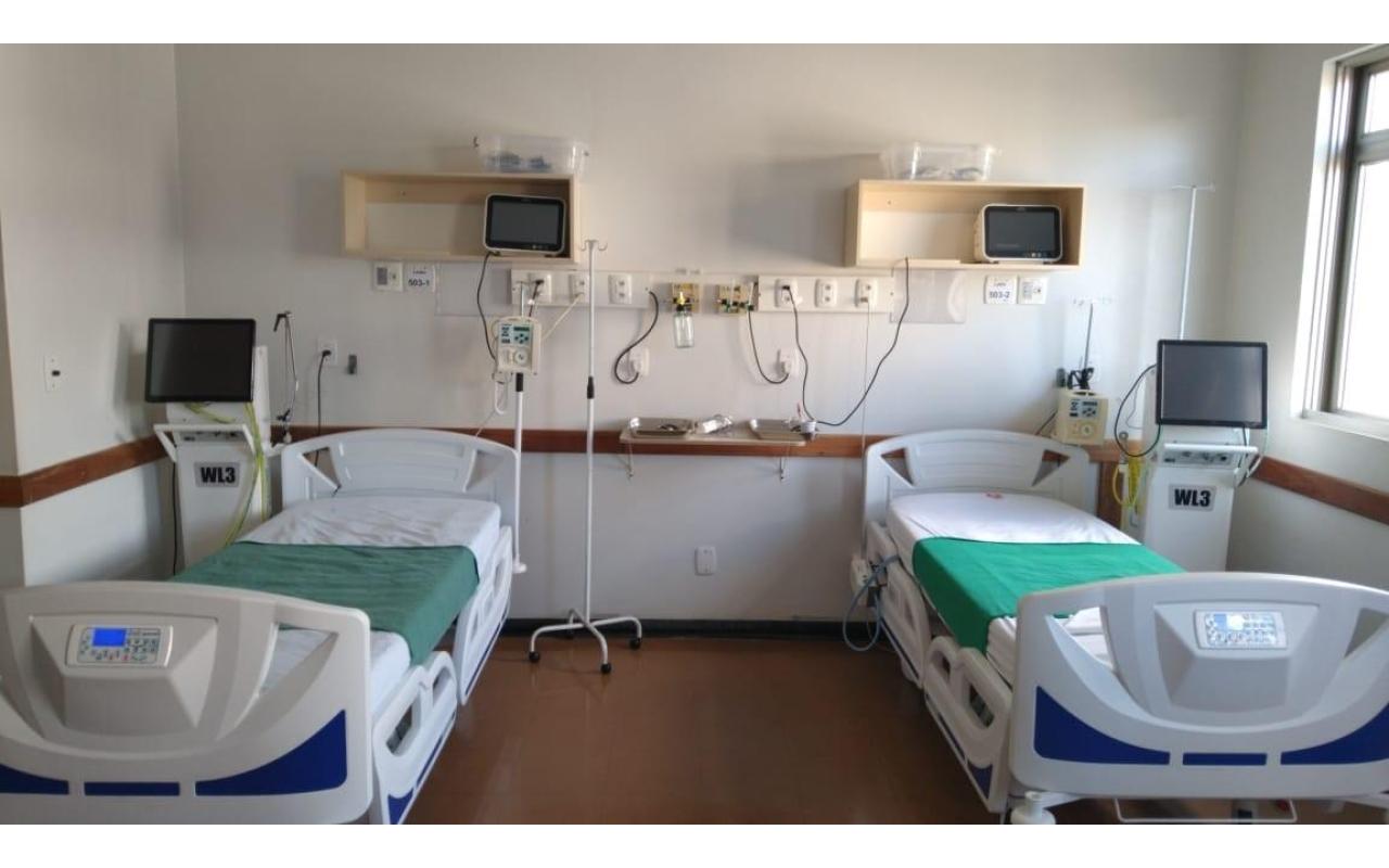 Leitos da Unidade de Terapia Intensiva do Hospital Regional destinados para Covid-19 são reabilitados