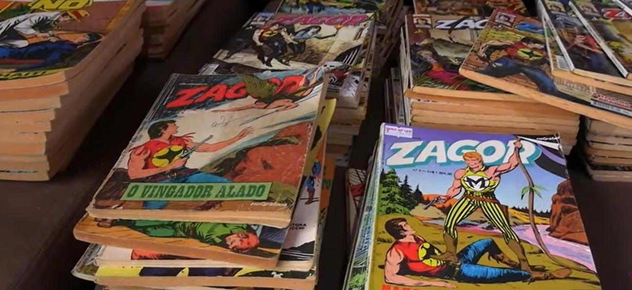 Lembra do Zagor? Maior colecionador de gibis Zagor do Brasil mora em Ituporanga