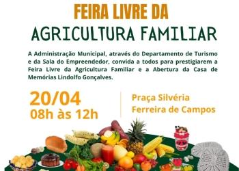 Leoberto Leal promove a Feira Livre da Agricultura Familiar