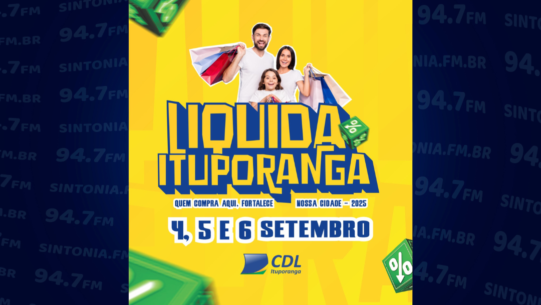 Liquida Ituporanga começa nesta quinta e será o maior da história, com quase 130 lojas participantes