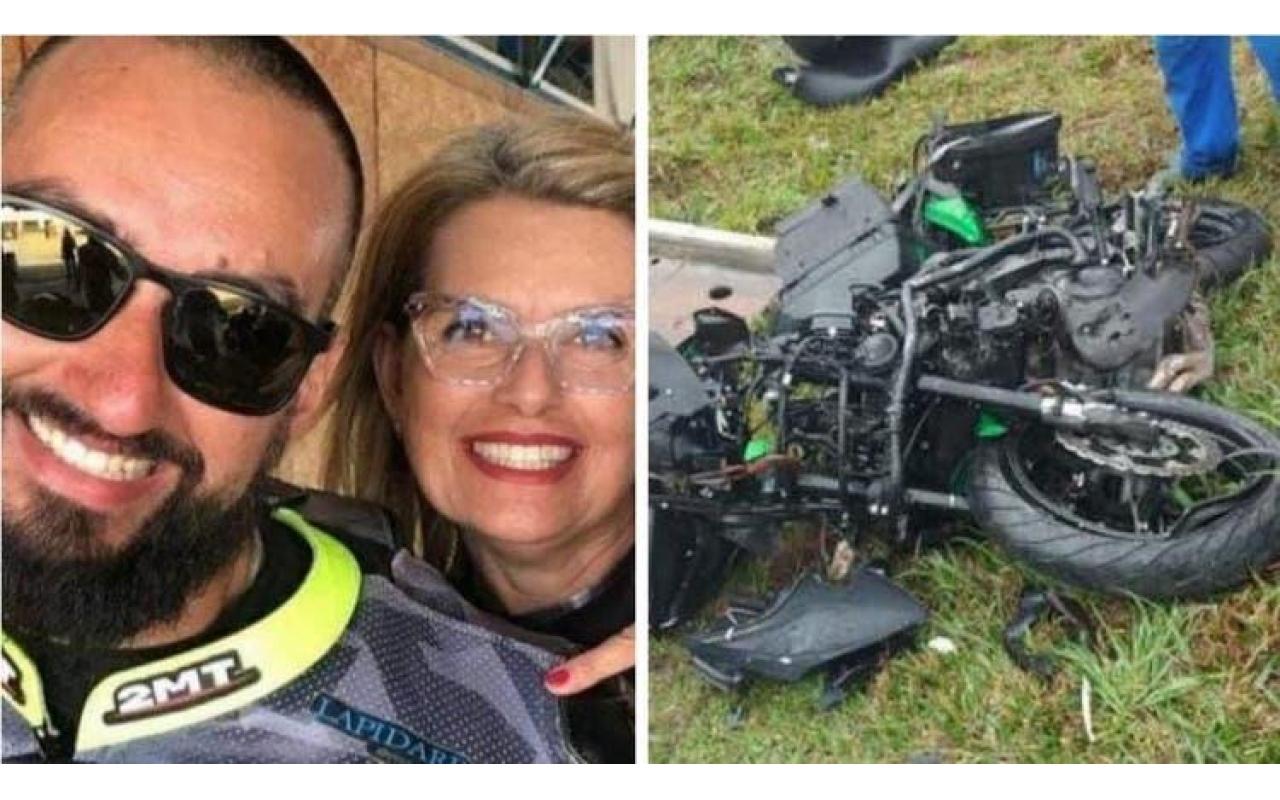 Mãe e filho perdem a vida em acidente entre carro e moto na BR-282