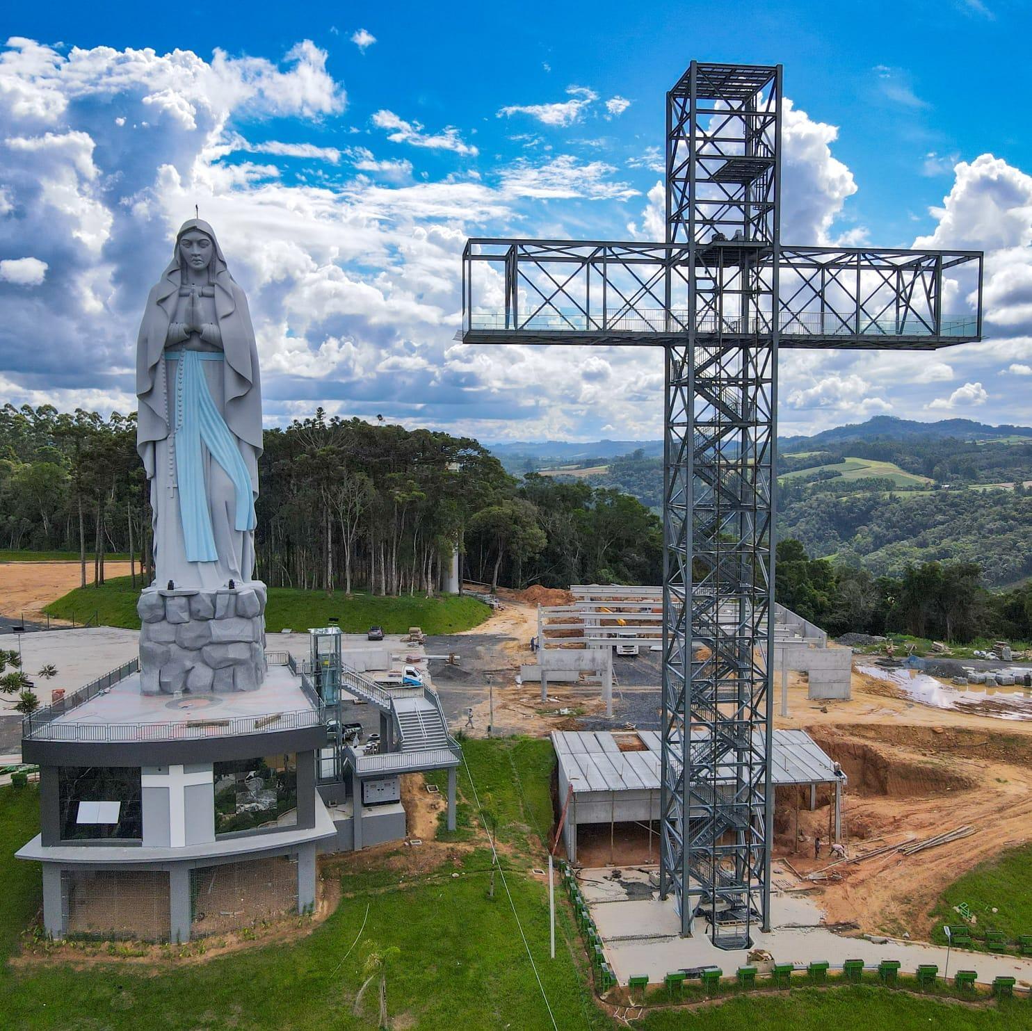 Maior complexo de turismo religioso de Santa Catarina será inaugurado em julho, em Ituporanga