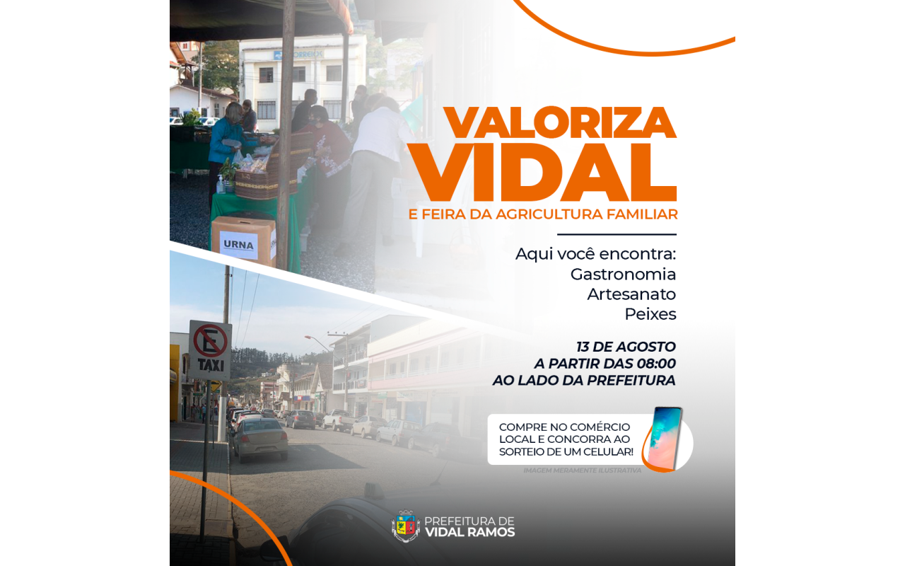 Mais uma edição do programa Valoriza Vidal será nesta sexta
