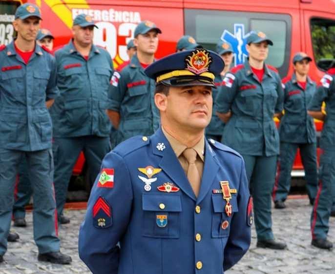 Marcos Duarte da Silva é promovido a 2ª Sargento do Corpo de Bombeiros de Ituporanga